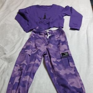 Purple Kids Matching Set
